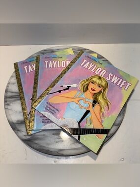 Lot Of 3 New Taylor Swift: A Little Golden Book Biography Hardcover Picture Book